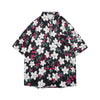 Floral - Print Short - Sleeve Shirt