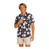 Floral - Print Short - Sleeve Shirt