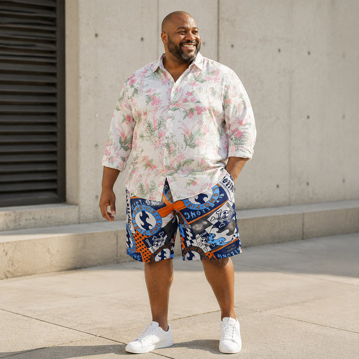 Men's Patterned Beach Shorts - 街拍 1 - img_mqh8xtyn_62e9e440