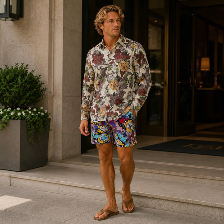 Pop Art Comic - Print Swim Shorts - 街拍 2 - img_mqhk7pkc_89361a0e