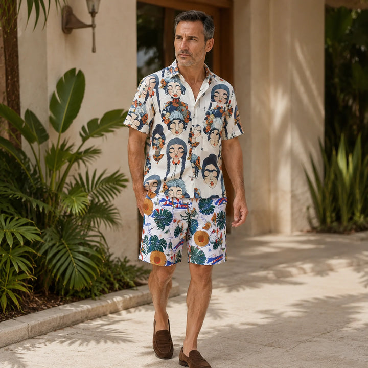 Tropical - Print Men's Shorts - 街拍 2 - img_mqhke271_a8b1fdea