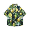 Lemon-Printed Short-Sleeve Shirt